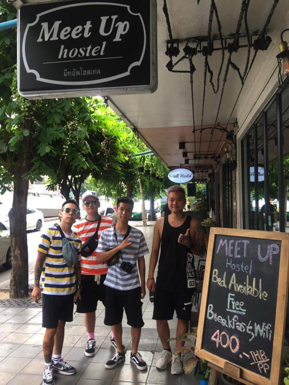 Meet Up Hostel 방콕 외부 사진